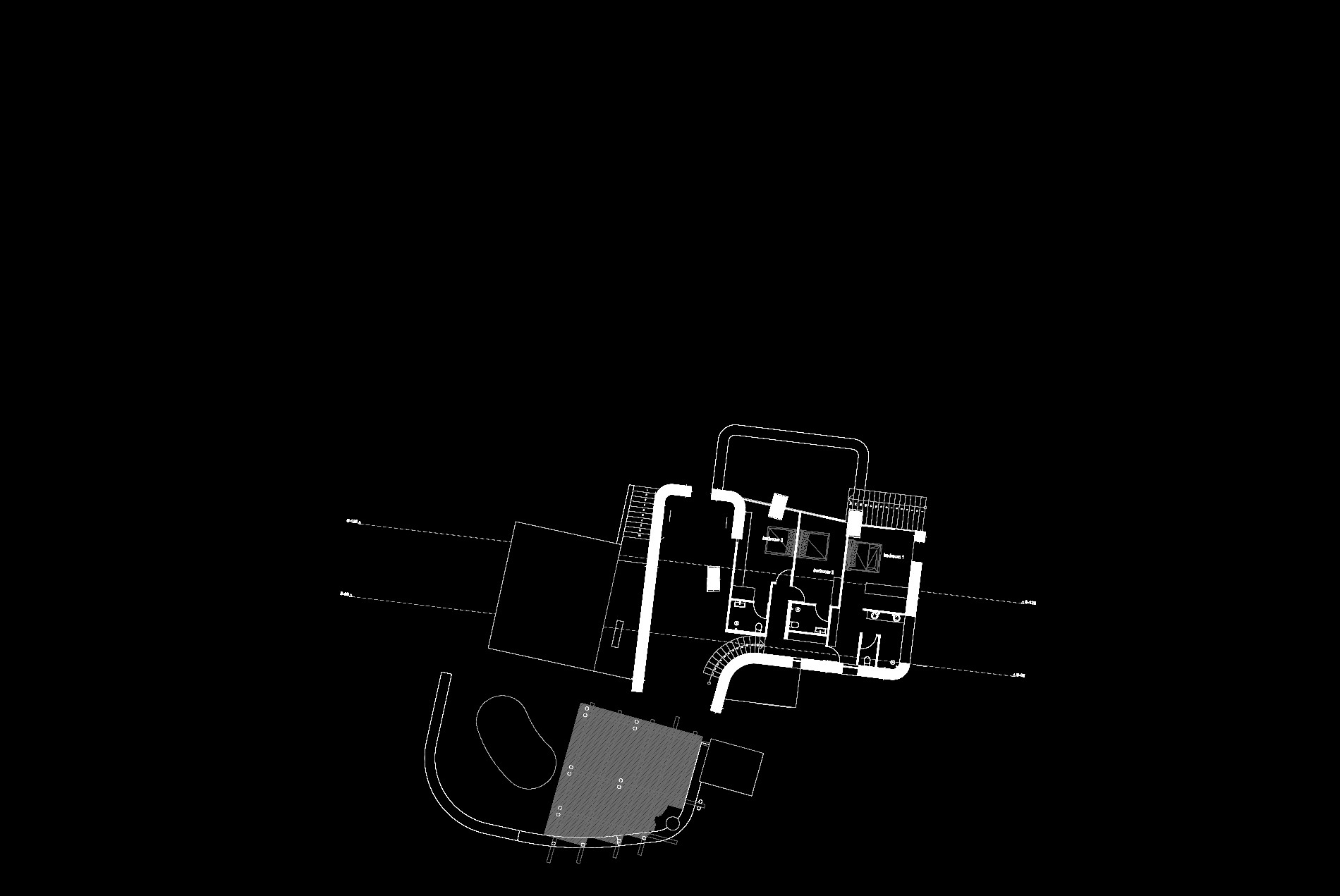 Lake Road Wildernis — first floor plan